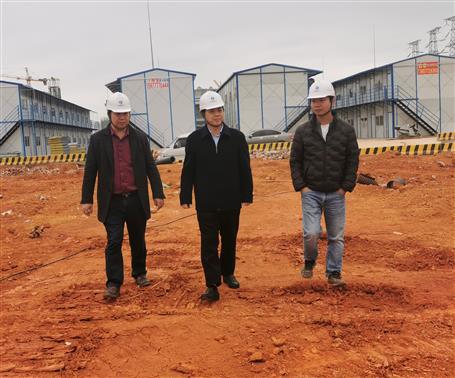 蒙勝益到設備安裝分公司項目調(diào)研