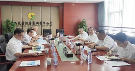 廖立波拜訪(fǎng)廣西農(nóng)投集團(tuán)協(xié)同部部長(zhǎng)石宏平