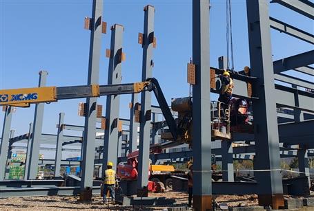 【真抓實干 奮勇爭先】冶建第十分公司一區(qū)外項目“火力全開”搶進度